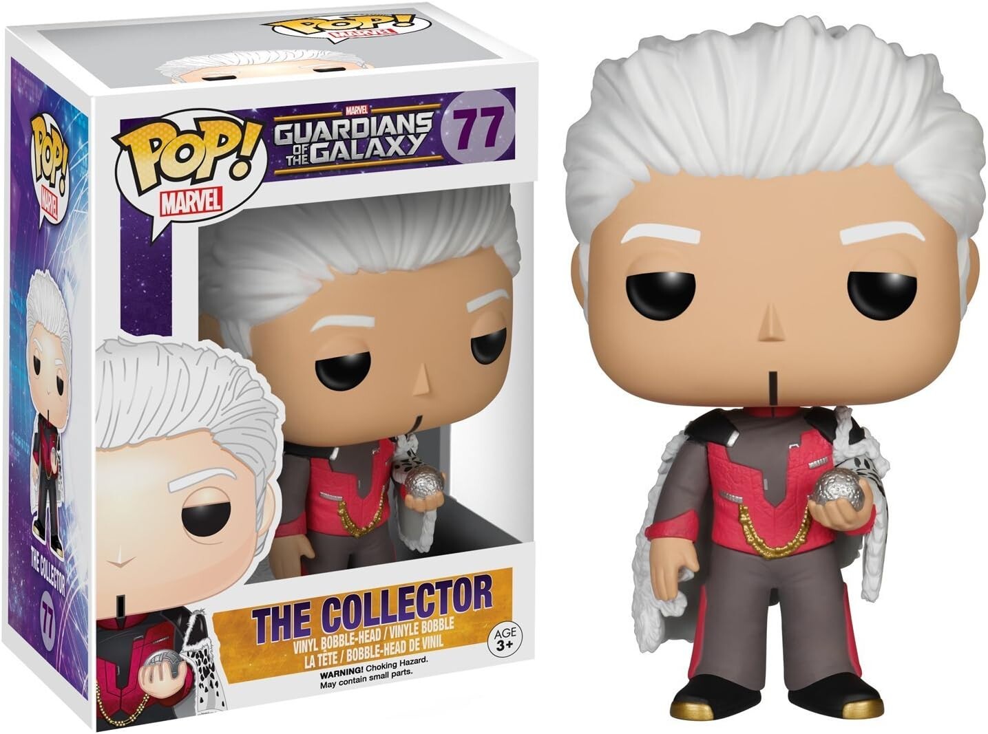 Фигурка Funko Pop! Marvel: Guardians of The Galaxy Series 2 The Collector Action Figure
Фигурка Funko Pop! Marvel: Guardians of The Galaxy Series 2 The Collector Action Figure