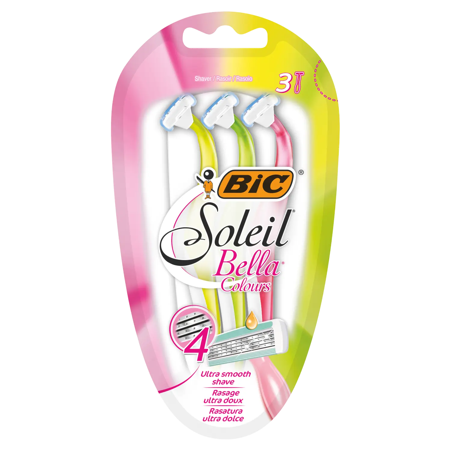 Bic Soleil Bella бритвы, 3 шт/1 упаковка
Bic Soleil Bella бритвы, 3 шт/1 упаковка