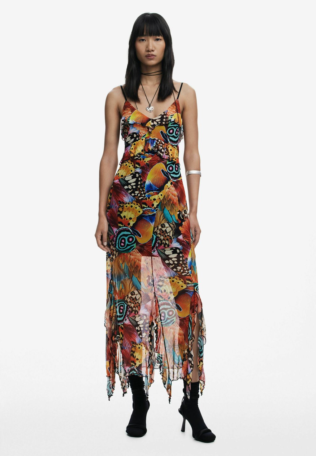 Платье макси Desigual, мультиколор
Платье макси Desigual, мультиколор