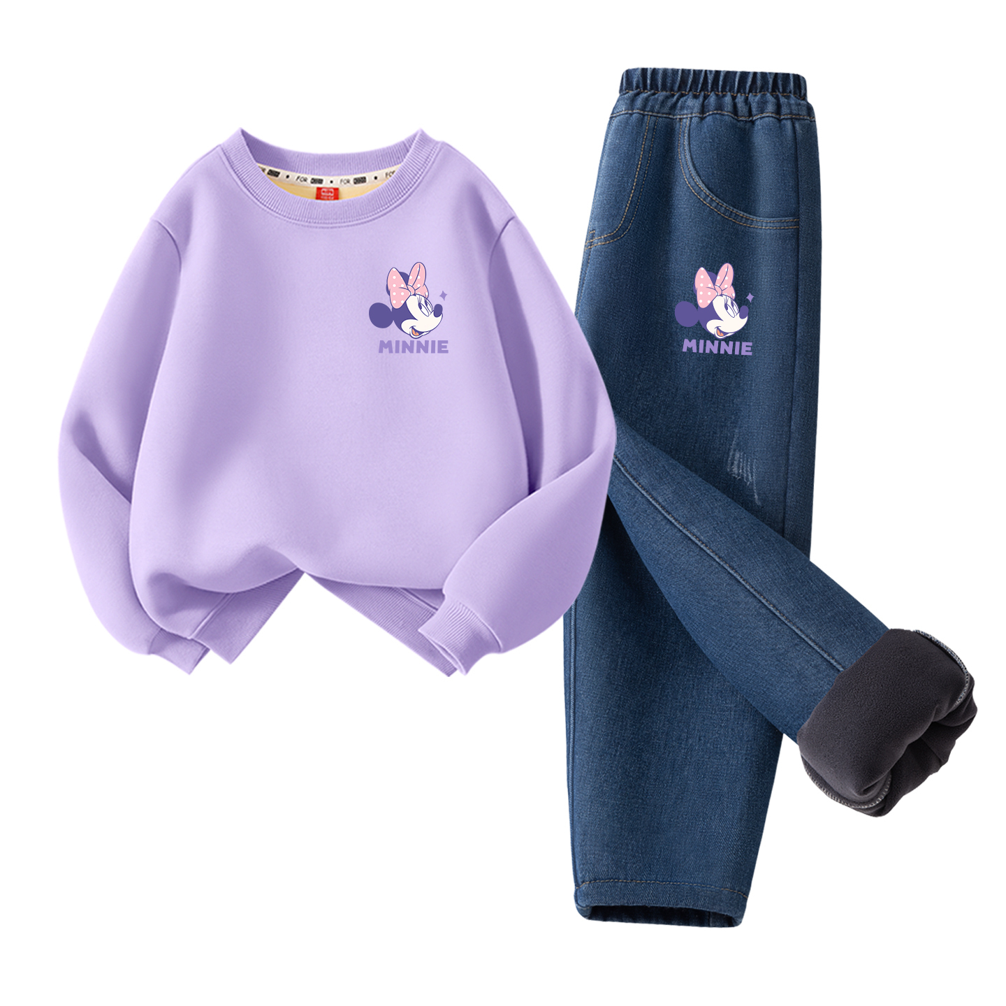 Детская повседневная спортивная одежда Disney, фиолетовый
Детская повседневная спортивная одежда Disney, фиолетовый