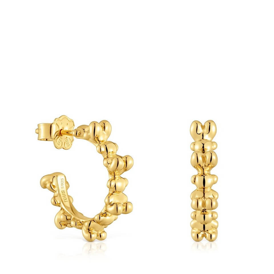 Серьги Tous Bold Bear, 12 мм, серебро с 18-каратным золотым покрытием
Серьги Tous Bold Bear, 12 мм, серебро с 18-каратным золотым покрытием