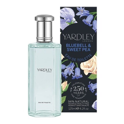 Туалетная вода Yardley London Bluebell and Sweet Pea, 125 мл 
Туалетная вода Yardley London Bluebell and Sweet Pea, 125 мл