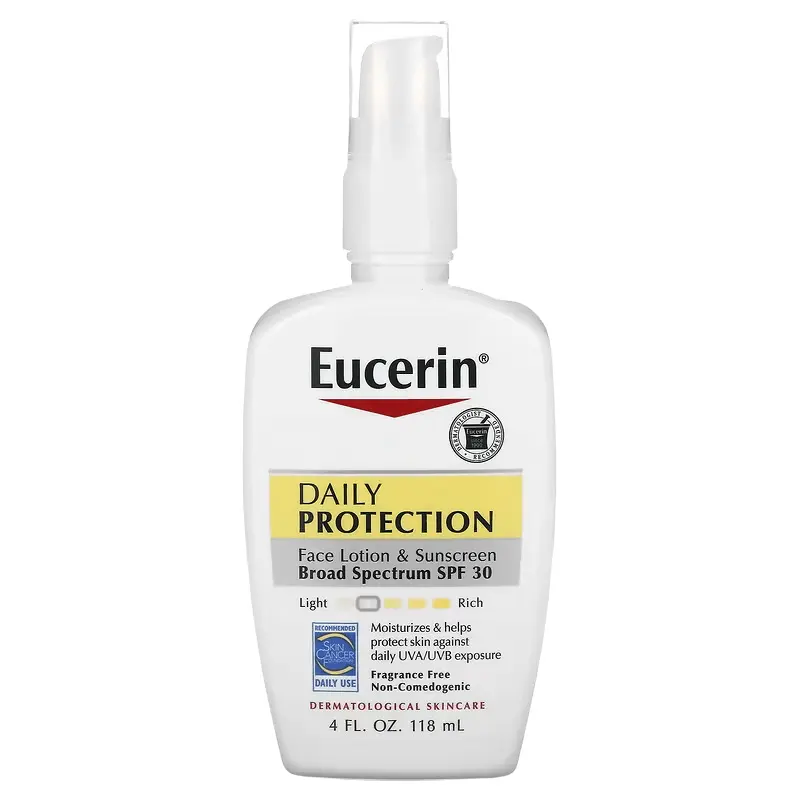 Солнцезащитный лосьон для лица Eucerin SPF 30, 118 мл
Солнцезащитный лосьон для лица Eucerin SPF 30, 118 мл