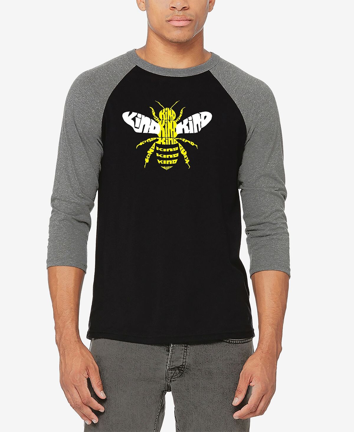 Мужская бейсбольная футболка реглан с рукавами 3/4 bee kind word art LA Pop Art, мульти, Серый, Мужская бейсбольная футболка реглан с рукавами 3/4 bee kind word art LA Pop Art, мульти
Мужская бейсбольная футболка реглан с рукавами 3/4 bee kind word art LA Pop Art, мульти, Серый, Мужская бейсбольная футболка реглан с рукавами 3/4 bee kind word art LA Pop Art, мульти