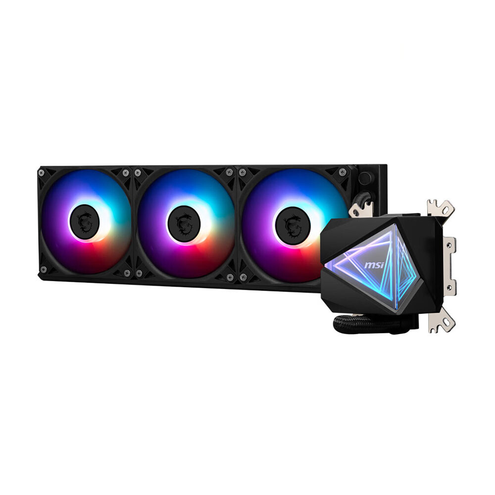 Система водяного охлаждения MSI MAG CoreLiquid I360, черный
Система водяного охлаждения MSI MAG CoreLiquid I360, черный
