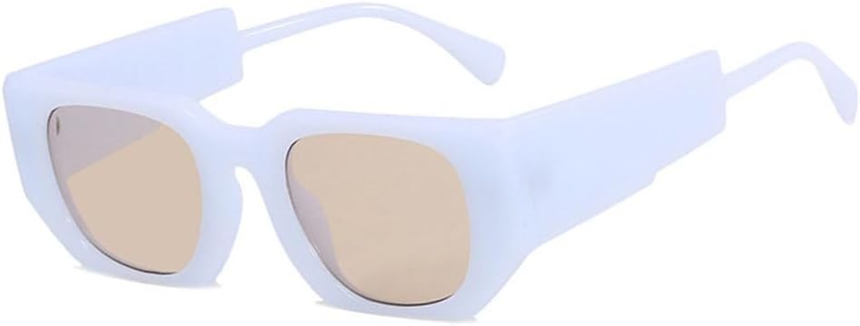 Мужские прямоугольные солнцезащитные очки с широкими дужками, модные женские солнцезащитные очки для активного отдыха и путешествий, защита от ультрафиолета UV400 TYUVIVO, Clear White
Мужские прямоугольные солнцезащитные очки с широкими дужками, модные женские солнцезащитные очки для активного отдыха и путешествий, защита от ультрафиолета UV400 TYUVIVO, Clear White