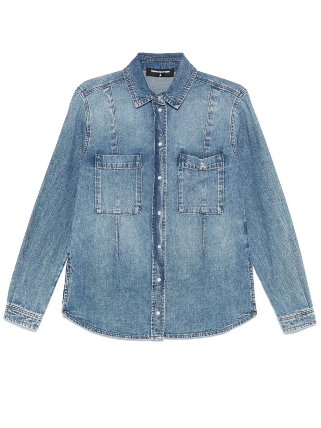 Patrizia Pepe джинсовая рубашка, синий
Patrizia Pepe джинсовая рубашка, синий