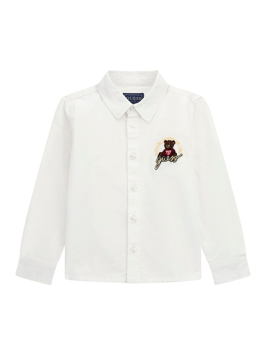 Рубашка обычного кроя на пуговицах GUESS, белый
Рубашка обычного кроя на пуговицах GUESS, белый