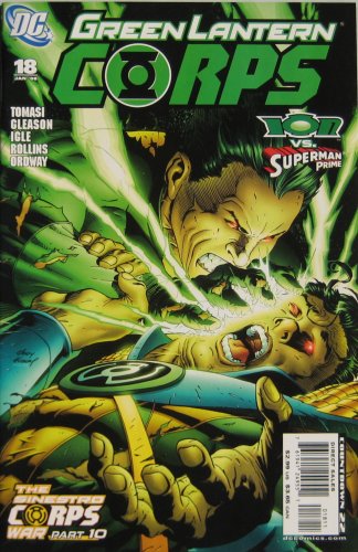 Green Lantern Corps, #18, January 2008 (DC Comics)
Green Lantern Corps, #18, January 2008 (DC Comics)
