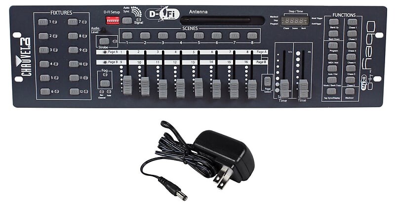 Контроллер освещения Chauvet Obey 40 D-Fi 2.4 HOW
Контроллер освещения Chauvet Obey 40 D-Fi 2.4 HOW