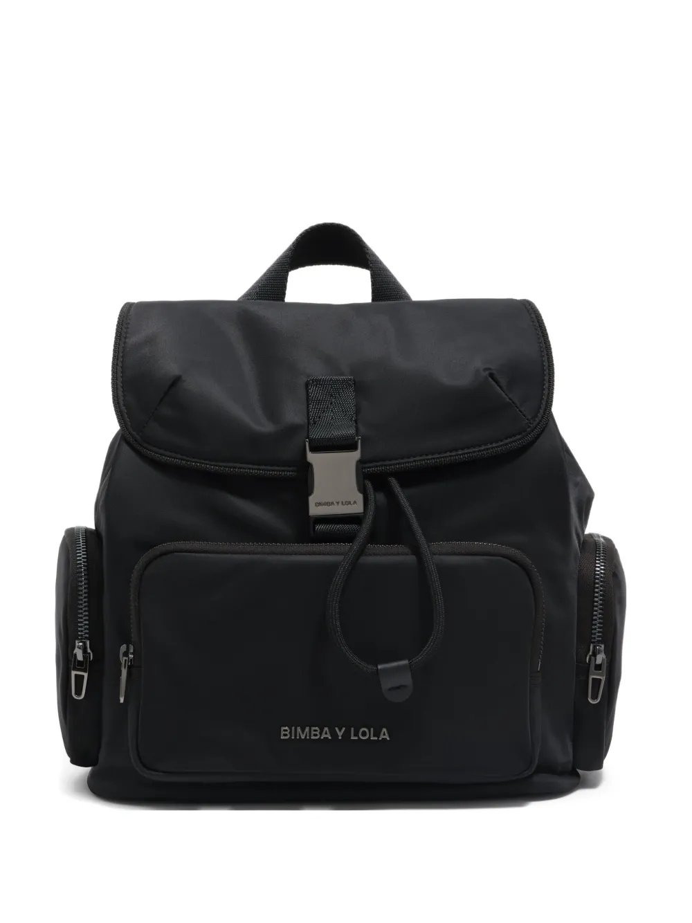 Средний рюкзак с клапаном и карманом Bimba Y Lola, черный
Средний рюкзак с клапаном и карманом Bimba Y Lola, черный