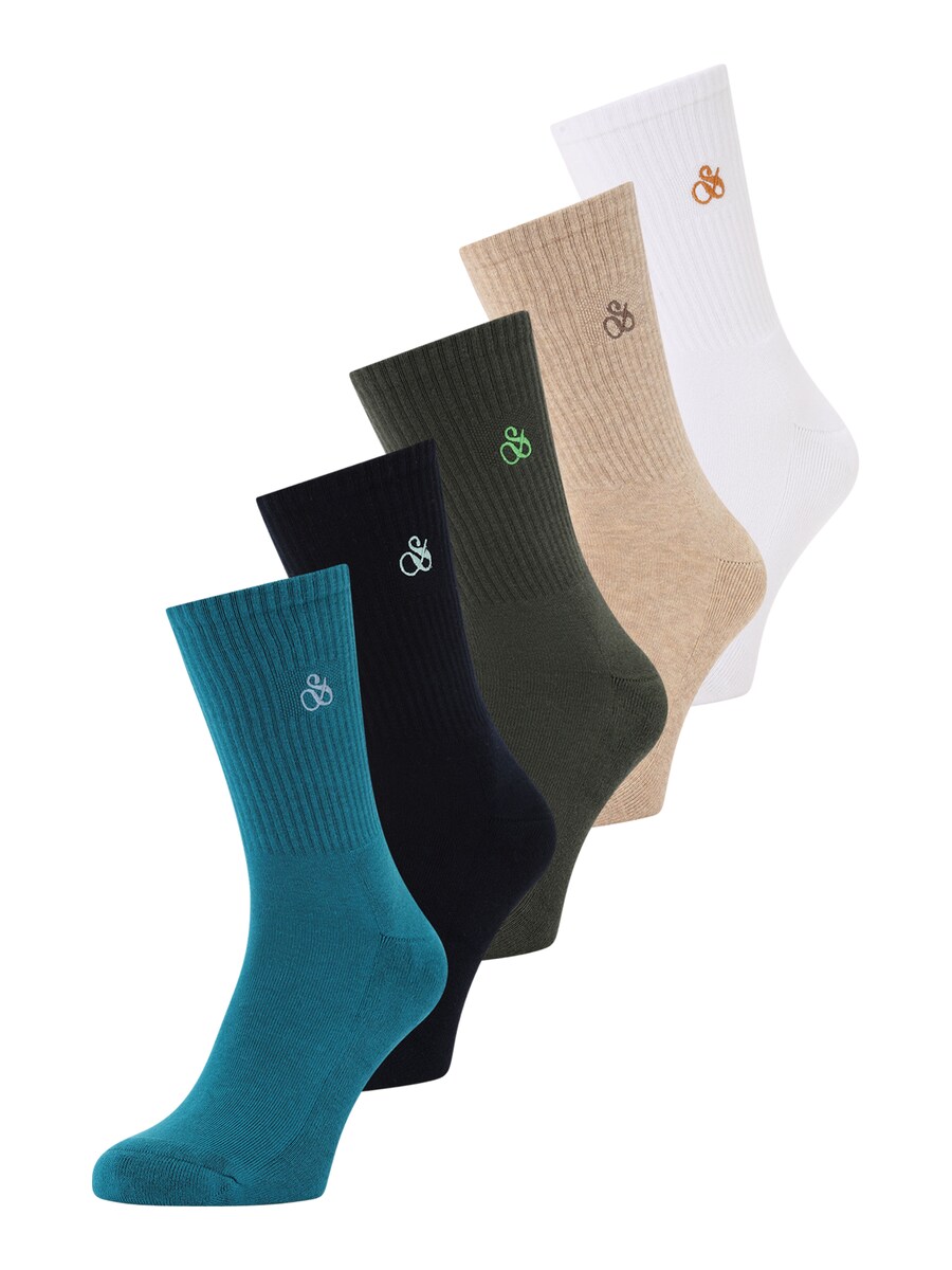 Носки SCOTCH & SODA, Mottled Beige/Navy/Cyan Blue/Fir/White
Носки SCOTCH & SODA, Mottled Beige/Navy/Cyan Blue/Fir/White