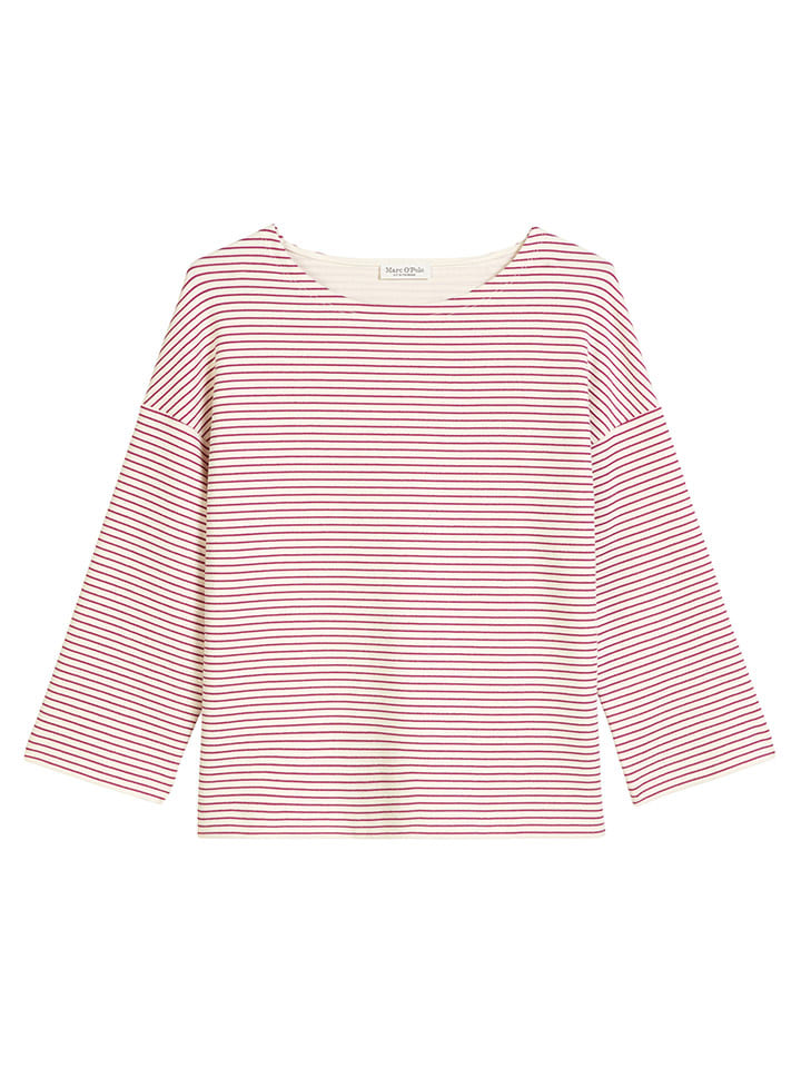 Рубашка с длинным рукавом Marc O'Polo, белый/красный
Рубашка с длинным рукавом Marc O'Polo, белый/красный