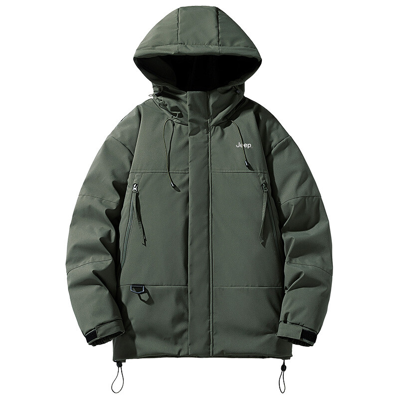 Пуховик унисекс Jeep, коричневый
Пуховик унисекс Jeep, коричневый