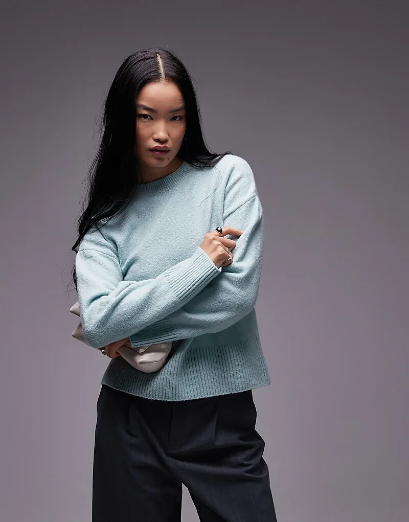 Свитер с круглым вырезом светло-зеленого цвета & Other Stories
Свитер с круглым вырезом светло-зеленого цвета & Other Stories