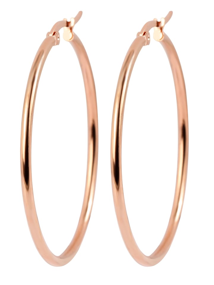 Adeliás Женские серьги - серьги-кольца из нержавеющей стали в золотом исполнении
Adeliás Женские серьги - серьги-кольца из нержавеющей стали в золотом исполнении