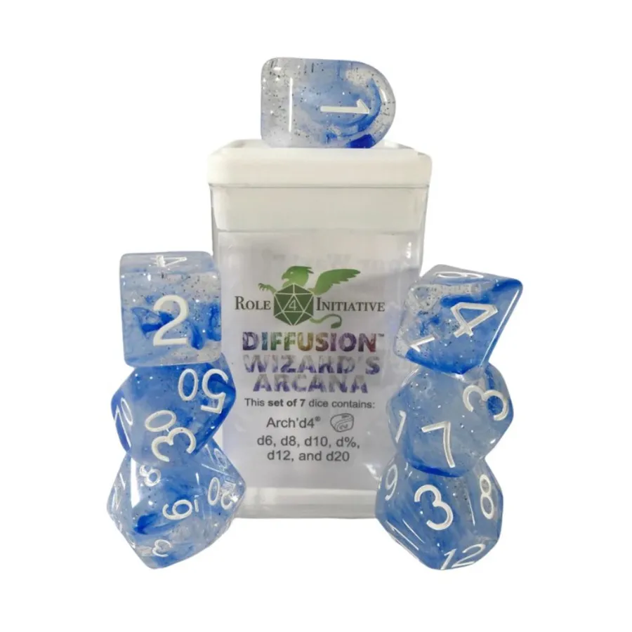 Набор Diffusion Poly — Тайны Волшебника с числами (7), Class & Creature Dice - Poly Sets
Набор Diffusion Poly — Тайны Волшебника с числами (7), Class & Creature Dice - Poly Sets