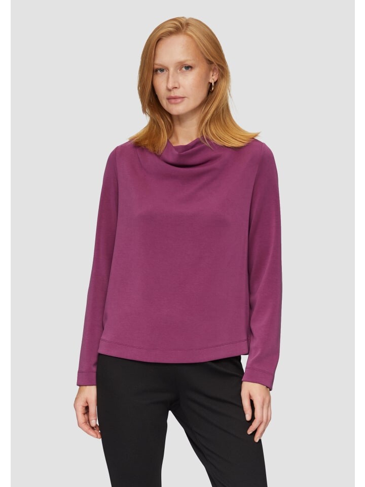 Толстовка sOliver BLACK LABEL langarm, розовый
Толстовка sOliver BLACK LABEL langarm, розовый