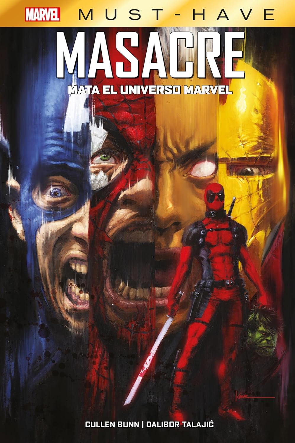 Reedición Marvel must have masacre mata el universo marvel (PANINI ESPAÑA S.A.)
Reedición Marvel must have masacre mata el universo marvel (PANINI ESPAÑA S.A.)