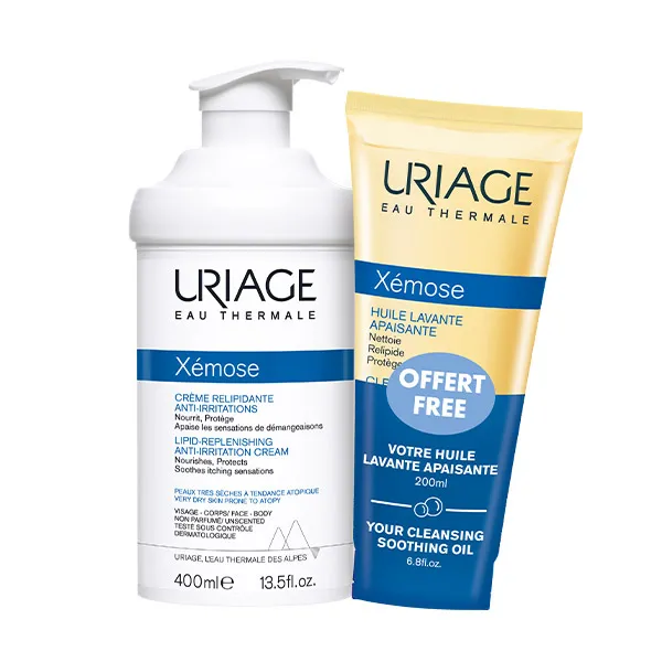 Успокаивающий крем и масло Duplo Xemose Uriage, 1 UD
Успокаивающий крем и масло Duplo Xemose Uriage, 1 UD