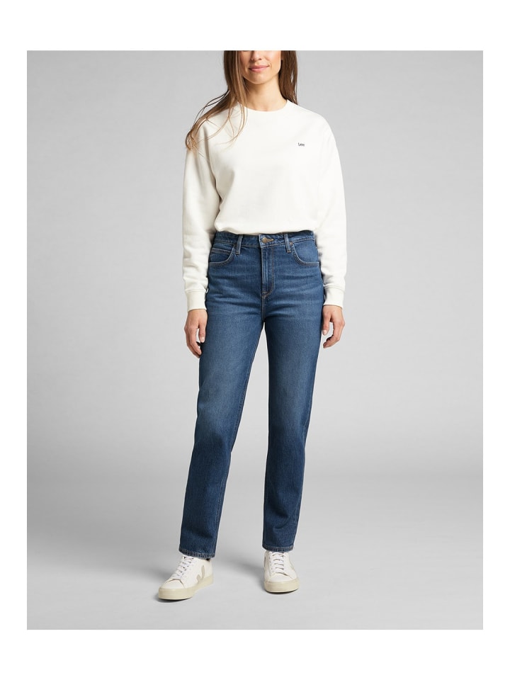 Джинсы синего цвета Lee
Джинсы синего цвета Lee