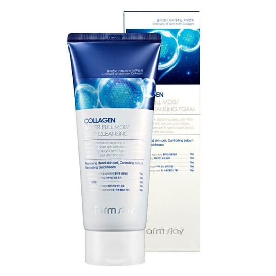 Коллагеновая пенка для глубокого очищения лица 180мл Farmstay Farm Stay Collagen Water Full Moist Deep Cleansing Foam
Коллагеновая пенка для глубокого очищения лица 180мл Farmstay Farm Stay Collagen Water Full Moist Deep Cleansing Foam