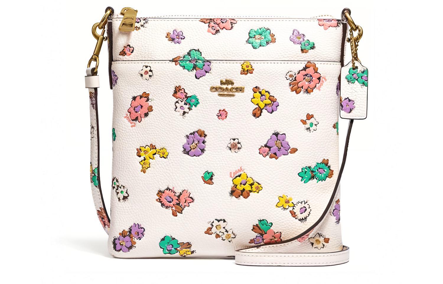 Кожаная сумка-мессенджер Kitt, через плечо, кросс-боди Трампетс женская белая COACH
Кожаная сумка-мессенджер Kitt, через плечо, кросс-боди Трампетс женская белая COACH