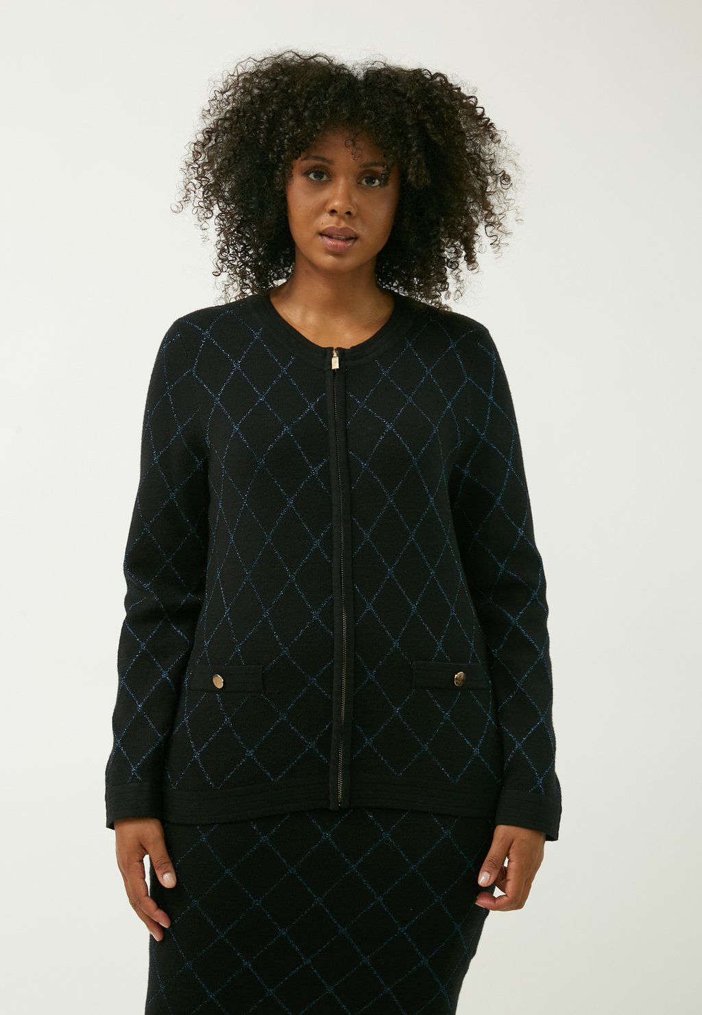 Кардиган DIAMOND Maison Form'elle, черный 
Кардиган DIAMOND Maison Form'elle, черный