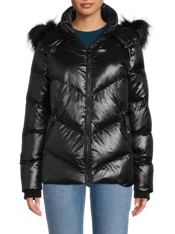 Пуховик с капюшоном и отделкой из искусственного меха Karl Lagerfeld Paris Black, Серый, Пуховик с капюшоном и отделкой из искусственного меха Karl Lagerfeld Paris Black 
Пуховик с капюшоном и отделкой из искусственного меха Karl Lagerfeld Paris Black, Серый, Пуховик с капюшоном и отделкой из искусственного меха Karl Lagerfeld Paris Black