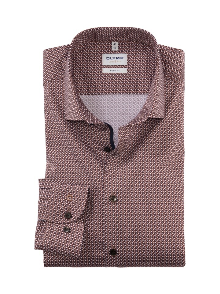 Деловая рубашка OLYMP, цвет rotbraun
Деловая рубашка OLYMP, цвет rotbraun