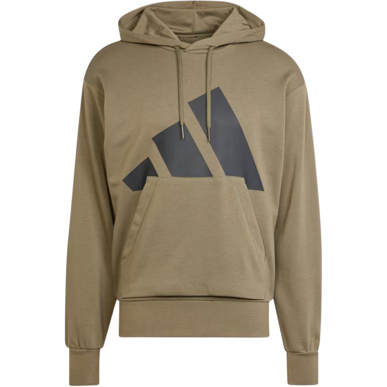 Худи French Terry с большим логотипом Essentials Adidas, оливковый/черный
Худи French Terry с большим логотипом Essentials Adidas, оливковый/черный