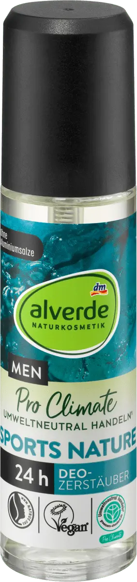 Sports Nature Deo Zerstäuber 75 мл. Alverde
Sports Nature Deo Zerstäuber 75 мл. Alverde