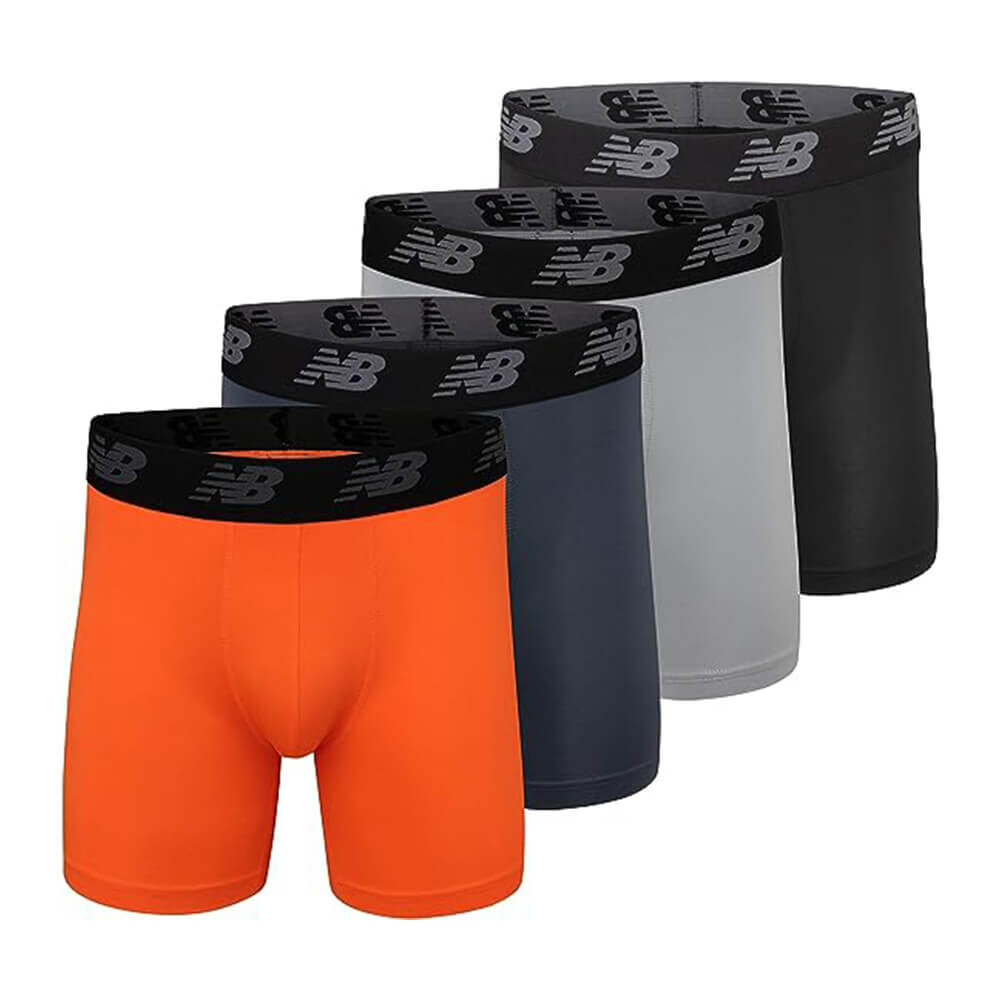 Трусы-боксеры New Balance Men's Standard, оранжевый/черный/серый
Трусы-боксеры New Balance Men's Standard, оранжевый/черный/серый