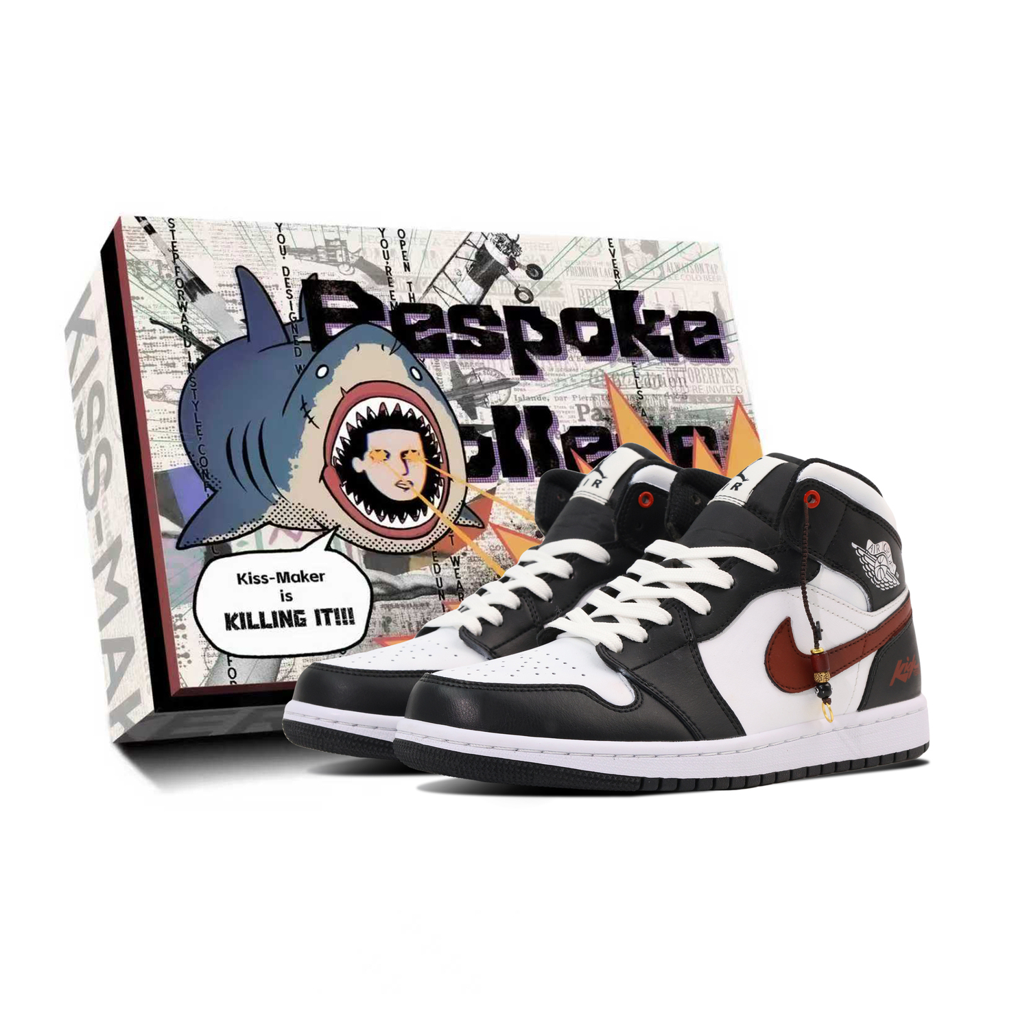 Jordan Кроссовки Air 1 из синтетической кожи, универсальные, средней высоты, винтажные, баскетбольные, унисекс, черный
Jordan Кроссовки Air 1 из синтетической кожи, универсальные, средней высоты, винтажные, баскетбольные, унисекс, черный