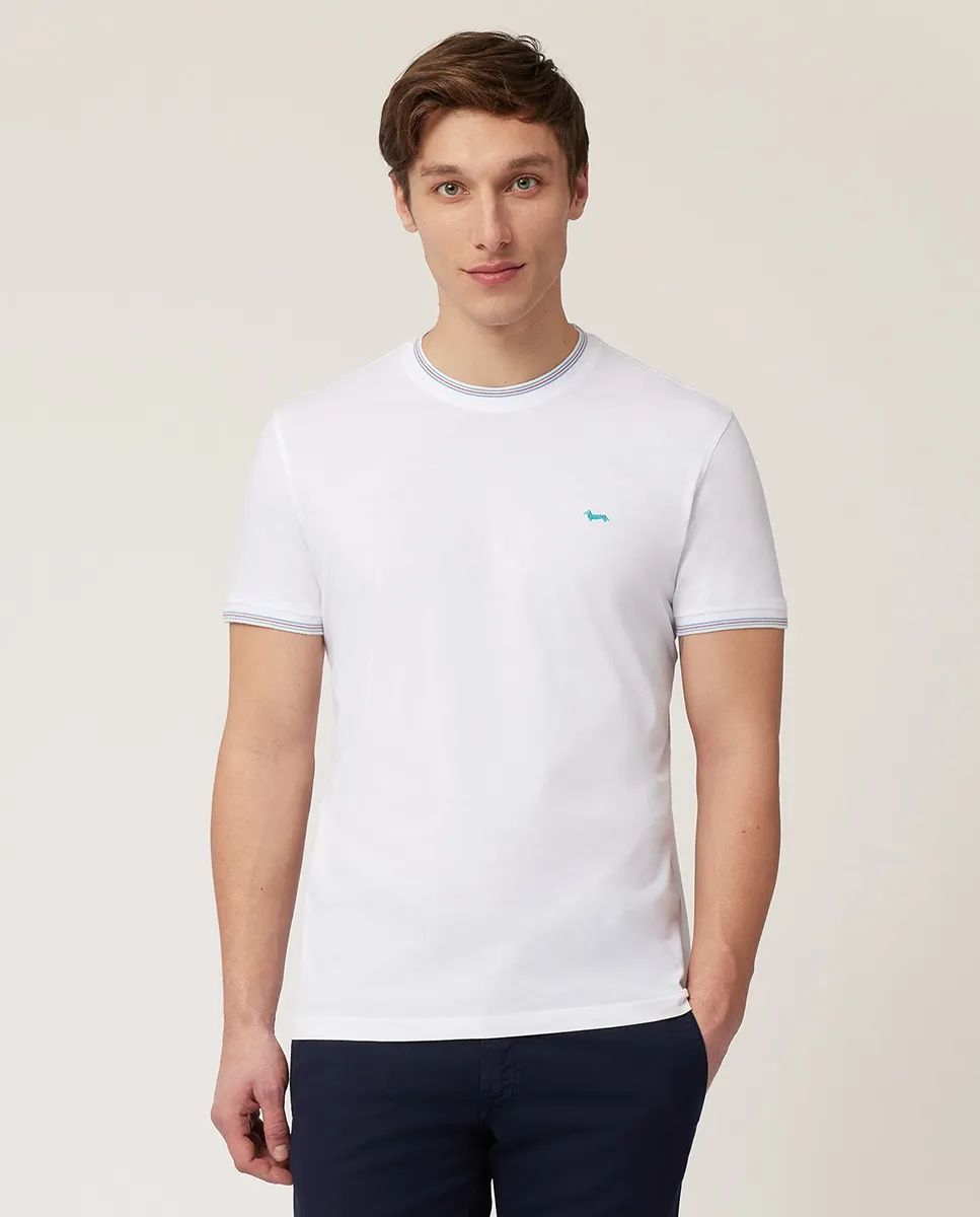 Мужская футболка с коротким рукавом из хлопка Harmont&Blaine, белый
Мужская футболка с коротким рукавом из хлопка Harmont&Blaine, белый