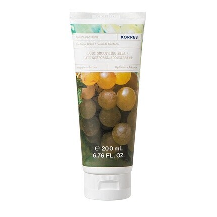 Разглаживающее молочко для тела Santorini Grape с алоэ вера 200 мл, Korres
Разглаживающее молочко для тела Santorini Grape с алоэ вера 200 мл, Korres