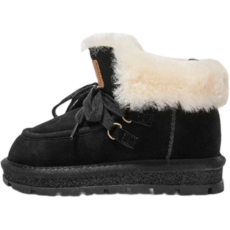 Теплые детские ботинки с низким голенищем FAIRWHALE, черный
Теплые детские ботинки с низким голенищем FAIRWHALE, черный