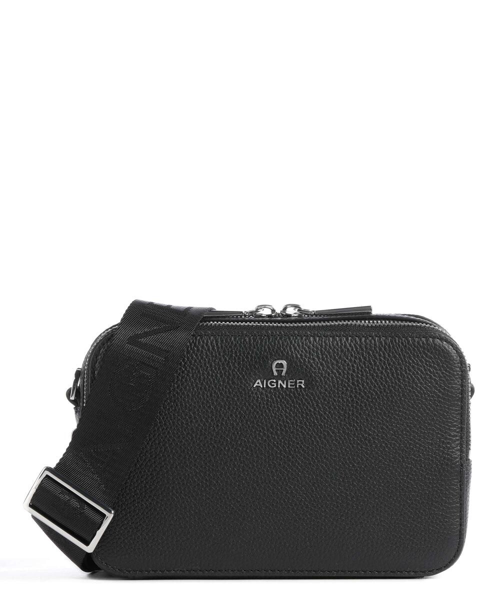Сумка через плечо Matteo из зерненой яловой кожи Aigner, черный
Сумка через плечо Matteo из зерненой яловой кожи Aigner, черный