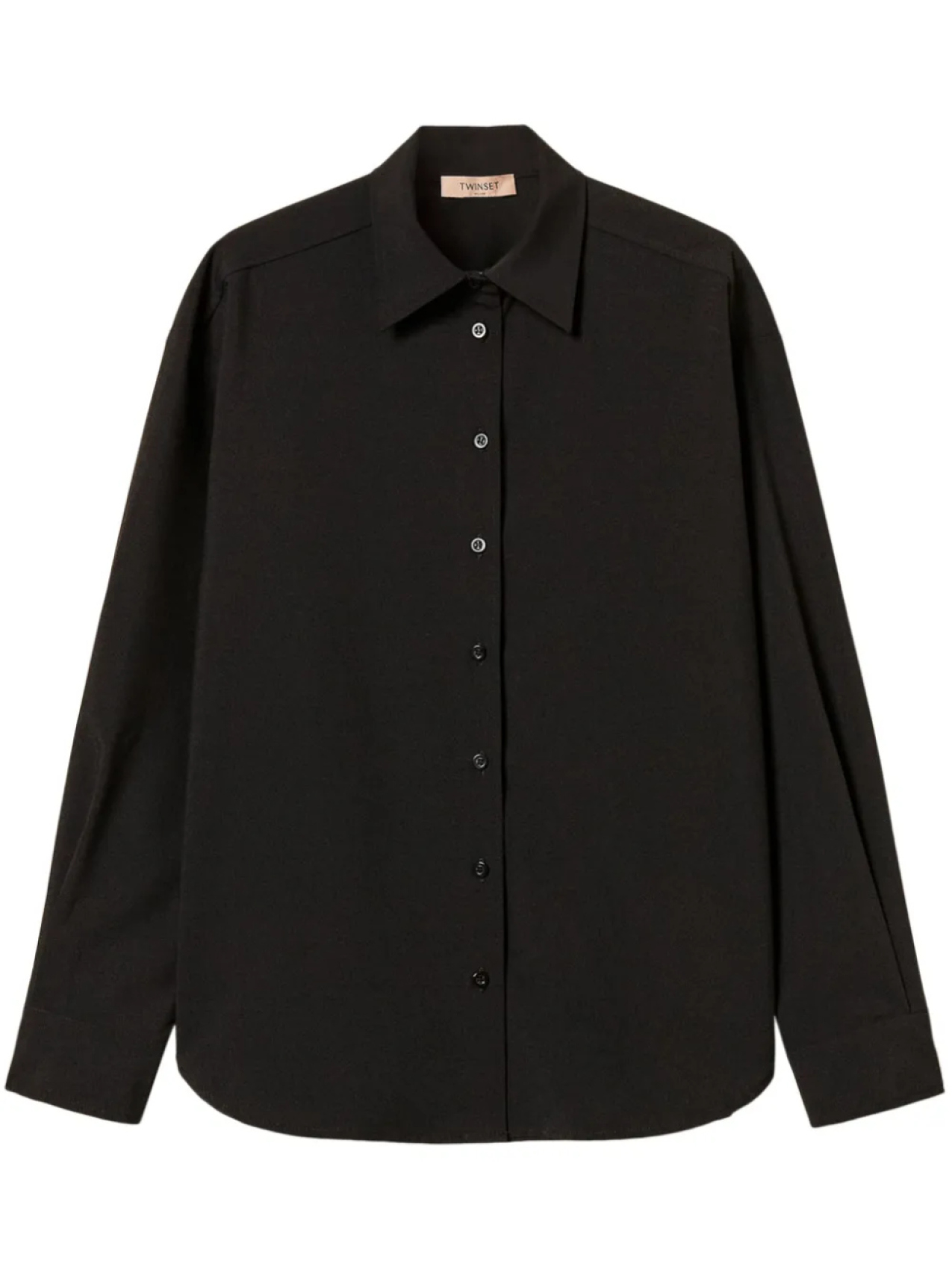 Рубашка на пуговицах TWINSET, черный
Рубашка на пуговицах TWINSET, черный