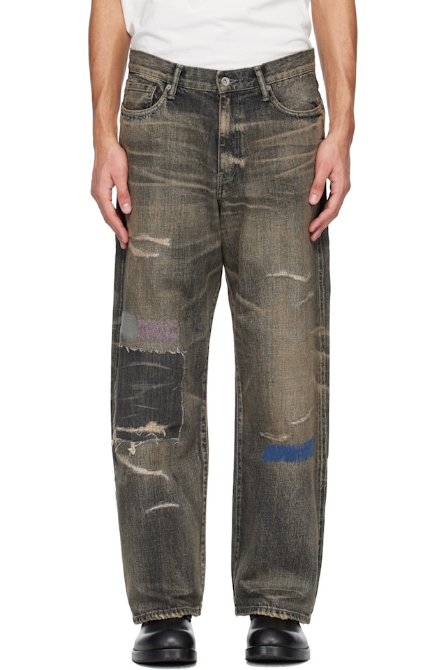 Neighborhood Черные широкие джинсы DP
Neighborhood Черные широкие джинсы DP