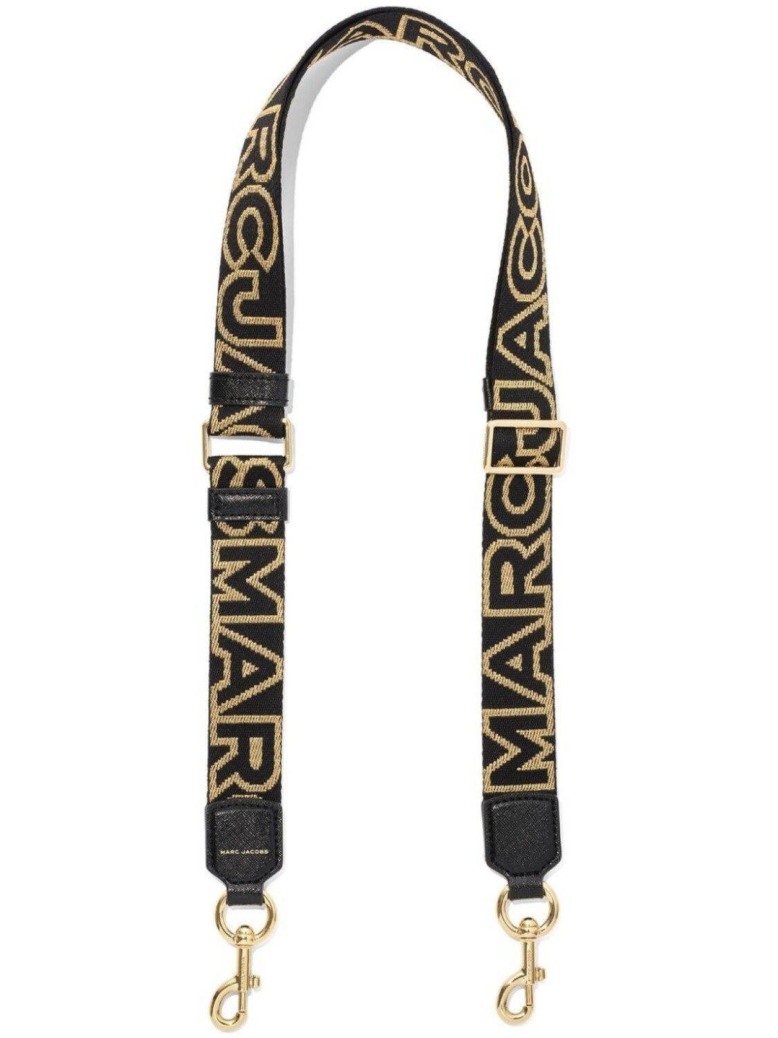 Marc Jacobs ремень для сумки The Thin Strap' с логотипом, черный 
Marc Jacobs ремень для сумки The Thin Strap' с логотипом, черный