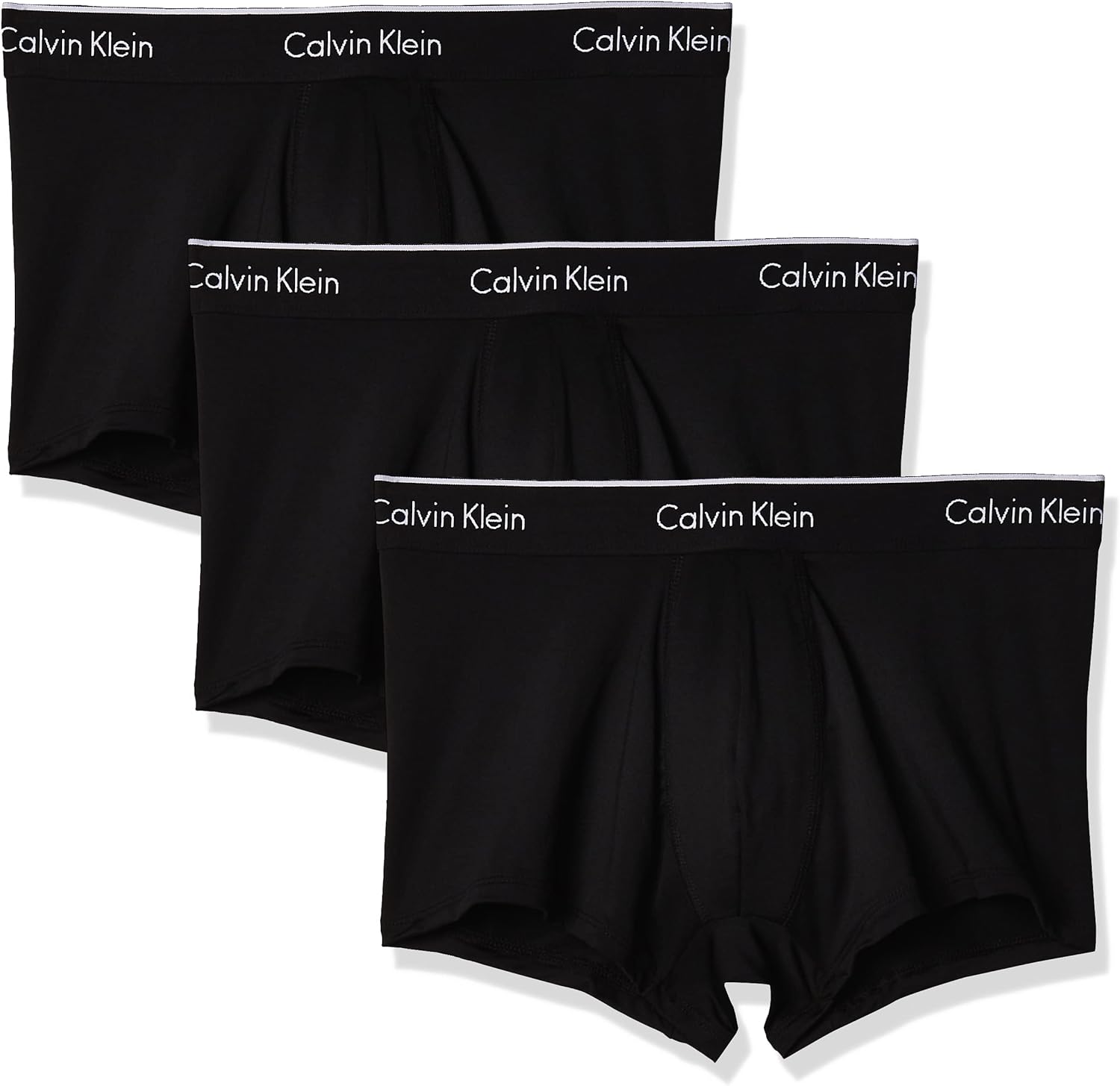 Комплект из 3 мужских трусов-боксеров Calvin Klein из микрофибры с низкой посадкой., Black/Black/Black (3 Pack)
Комплект из 3 мужских трусов-боксеров Calvin Klein из микрофибры с низкой посадкой., Black/Black/Black (3 Pack)