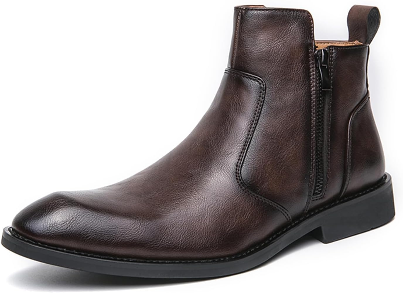 Мужские кожаные ботинки Челси на щиколотке с двойной боковой молнией, классические, ретро, удобные, с заостренным носком, низким устойчивым каблуком, на шнуровке, для повседневной носки, работы в офисе и официальных мероприятий Bangteuo, коричне...
Мужские кожаные ботинки Челси на щиколотке с двойной боковой молнией, классические, ретро, удобные, с заостренным носком, низким устойчивым каблуком, на шнуровке, для повседневной носки, работы в офисе и официальных мероприятий Bangteuo, коричне...