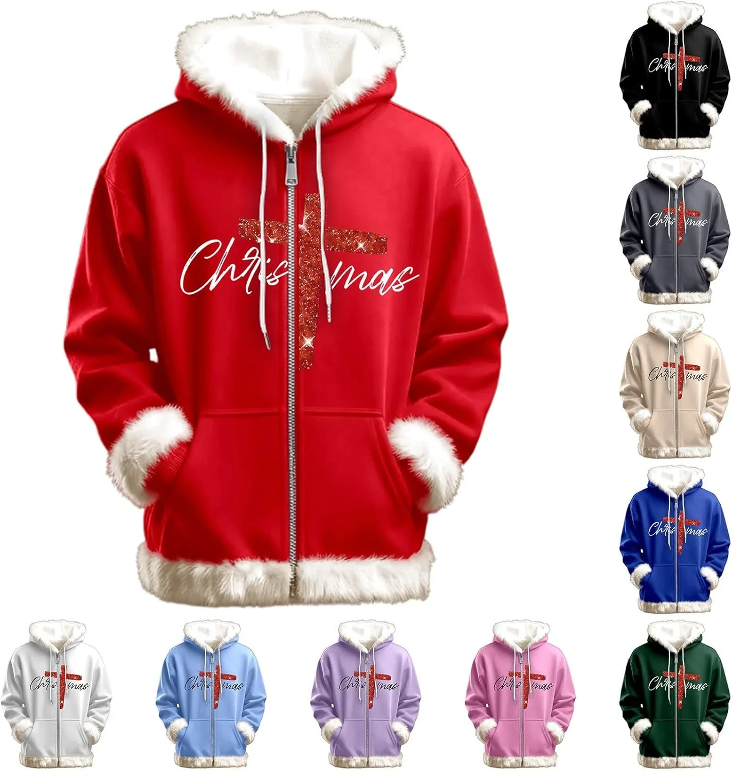 Мужская рождественская худи на молнии с капюшоном и карманами HBDHEJL
Мужская рождественская худи на молнии с капюшоном и карманами HBDHEJL