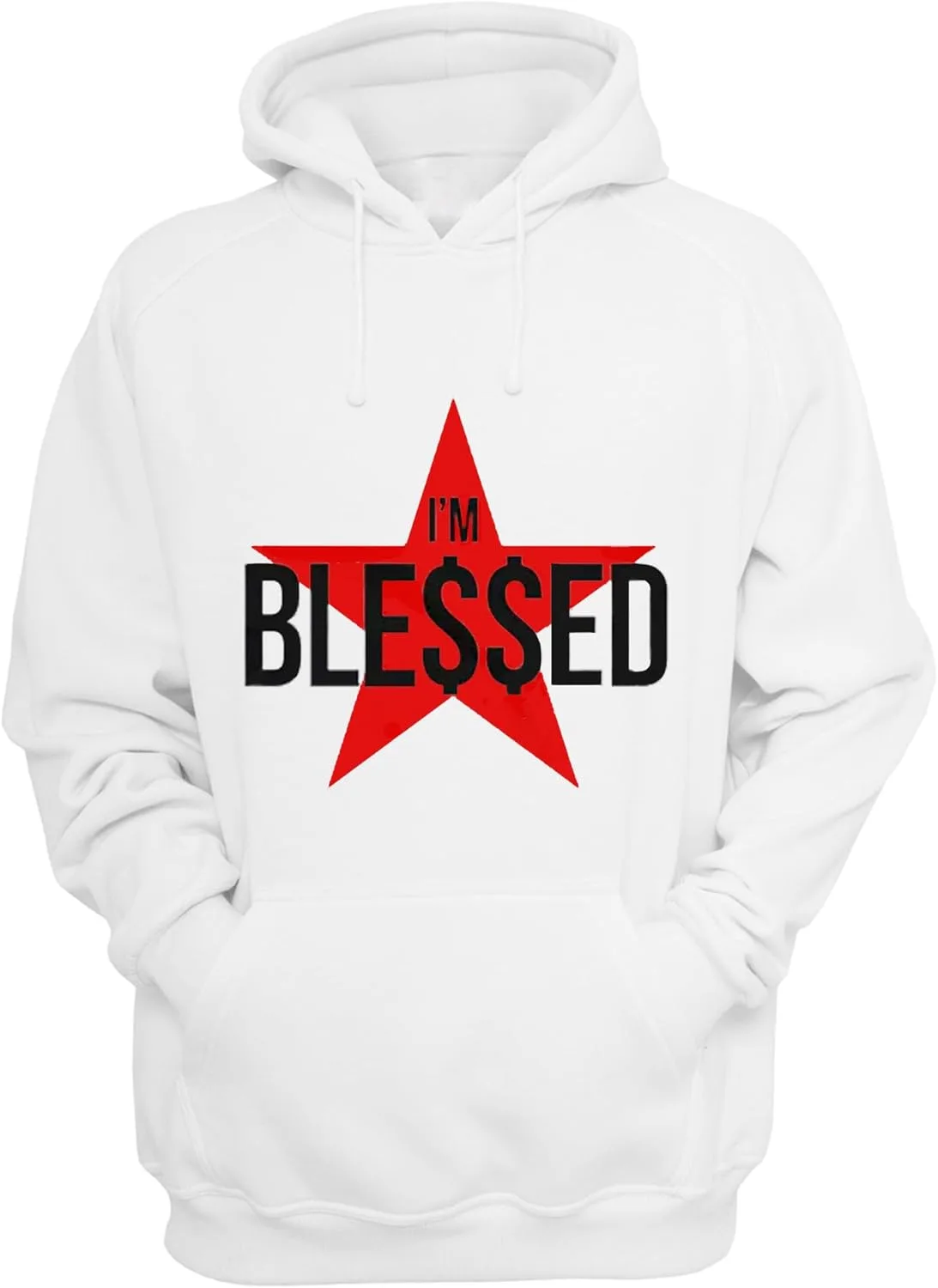 Толстовка с капюшоном I'm Blessed Handmade
Толстовка с капюшоном I'm Blessed Handmade