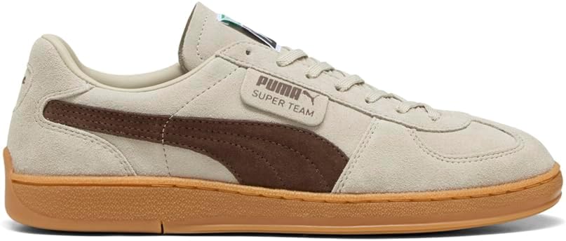 Мужские кроссовки PUMA Super Team на шнуровке повседневные - бежевые
Мужские кроссовки PUMA Super Team на шнуровке повседневные - бежевые