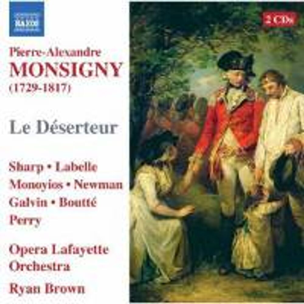 Диск CD Monsigny: Le Deserteur - Pierre-Alexandre Monsigny, Ryan Brown, Opera Lafayette
Диск CD Monsigny: Le Deserteur - Pierre-Alexandre Monsigny, Ryan Brown, Opera Lafayette
