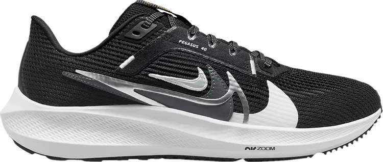Кроссовки Wmns Air Zoom Pegasus 40 Premium 'Quadruple Swoosh - Black White', черный
Кроссовки Wmns Air Zoom Pegasus 40 Premium 'Quadruple Swoosh - Black White', черный