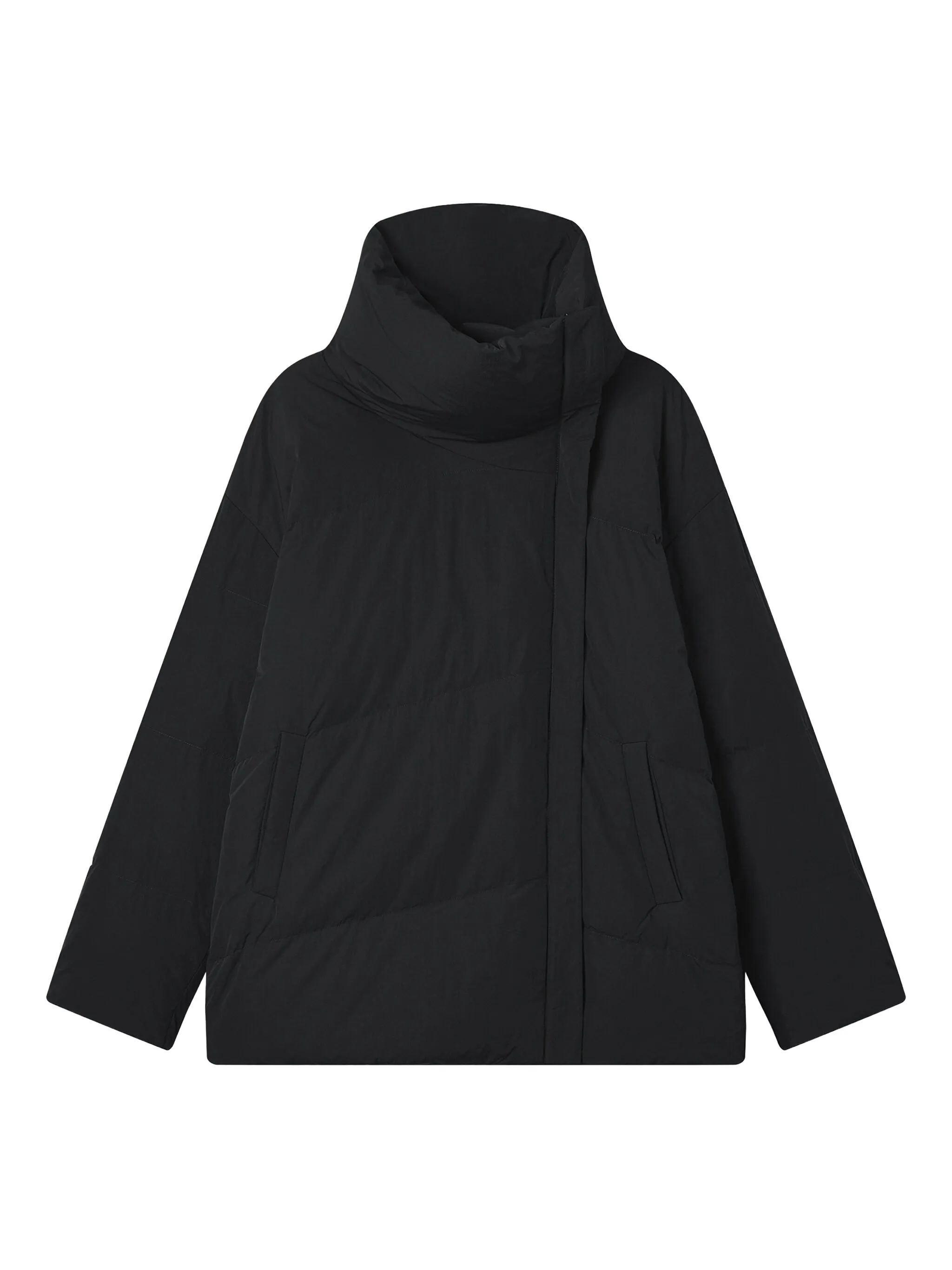 Куртка на молнии с воронкообразным вырезом B+Ab, черный
Куртка на молнии с воронкообразным вырезом B+Ab, черный