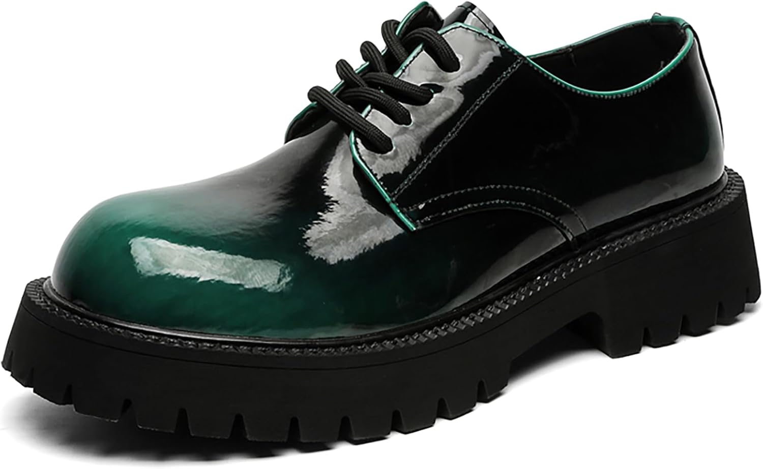 Мужские оксфорды на платформе из лакированной кожи, модные, с широким носком, шнуровкой, удобной подошвой с глубоким протектором, низким устойчивым каблуком, деловые туфли для офиса, вечеринок, свадеб и выпускных Qeosnbx, зеленый
Мужские оксфорды на платформе из лакированной кожи, модные, с широким носком, шнуровкой, удобной подошвой с глубоким протектором, низким устойчивым каблуком, деловые туфли для офиса, вечеринок, свадеб и выпускных Qeosnbx, зеленый